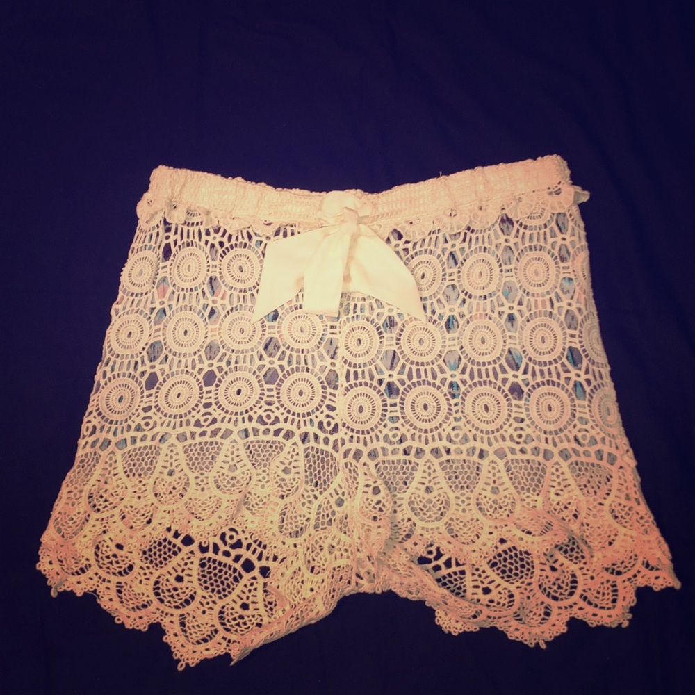 Forcynthia Beachwear Lace Shorts Large